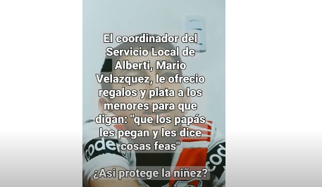 Vídeo: abogado pide a los niños que digan: que sus padres les pegaban a cambio de regalos y plata